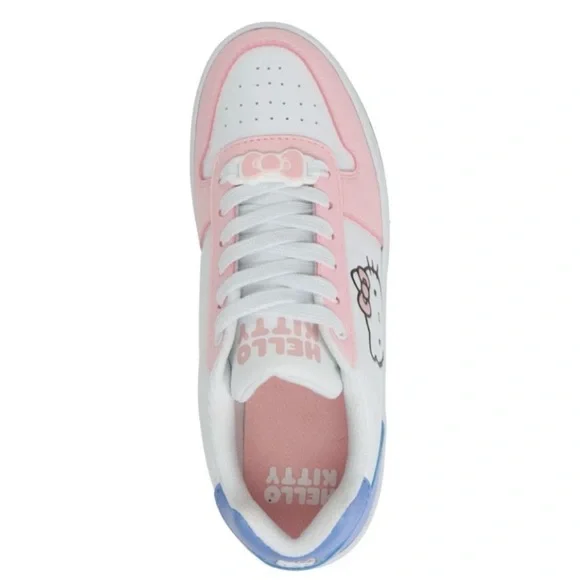 Hello Kitty Sneakers Size 8- Pink, Blue, and White. NWT - Picture 4 of 7
